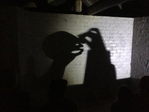 Shadow hand puppets