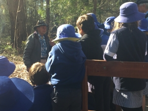 Uncle Ossie Cruse at the canoe camp